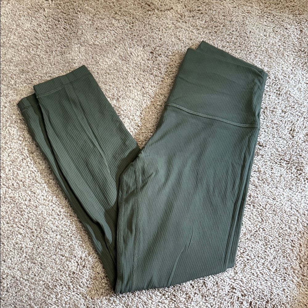 Lululemon ribbed aligns